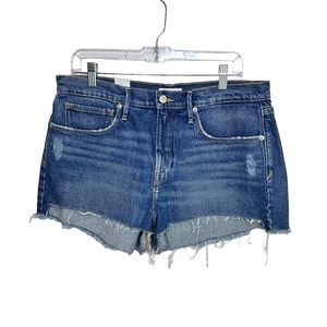 Good American Women’s Denim Jean Shorts 10/30 NWT